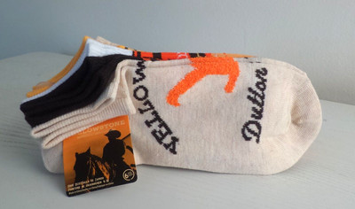 Yellowstone for Paramount - 6 Pairs of No Show Socks Womens Size 4-10 - NEW