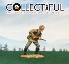 CONTE - GERMAN WWII LEAD SOLDIER - #WW2-032-1 - 2002 - WALKING - RETIRED🔥