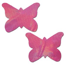 PASTEASE brand Pasties Holographic Butterfly Nipple Pasties Buy 2 Get 1 Free