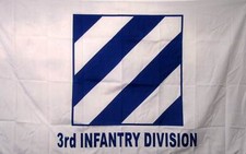 ARMY 3RD INFANTRY DIVISION FLAG 3X5 POLYESTER