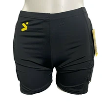 STORELLI Womens BodyShield Impact Sliders Black Size XL NWT