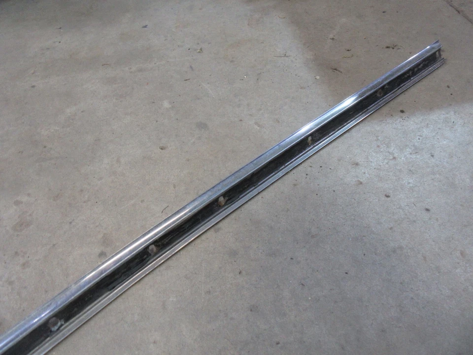 1963 年雪佛兰 Impala 硬顶屋顶天气密封装饰成型不锈钢 P — 第 3/4 张图片