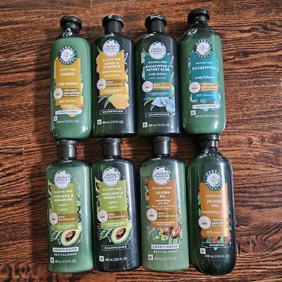 8 Herbal Essences Bio Renew Assorted Scents 4 Shampoo & 4 Conditioner Set 13.5oz