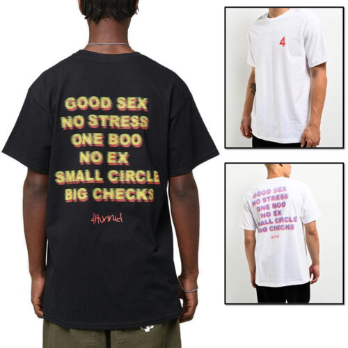 4Hunnid YG Men's T-Shirt No Stress One Boo Short Sleeve Crewneck Tee
