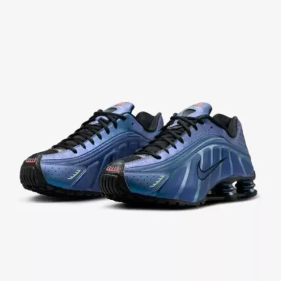Nike Shox R4 Iridescent Purple HQ3446-001 Men's Size | eBay