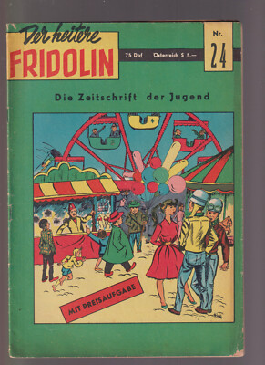 Heitere Fridolin Semrau Verlag Original Nr. 24 aus dem Jahr 1958-1961