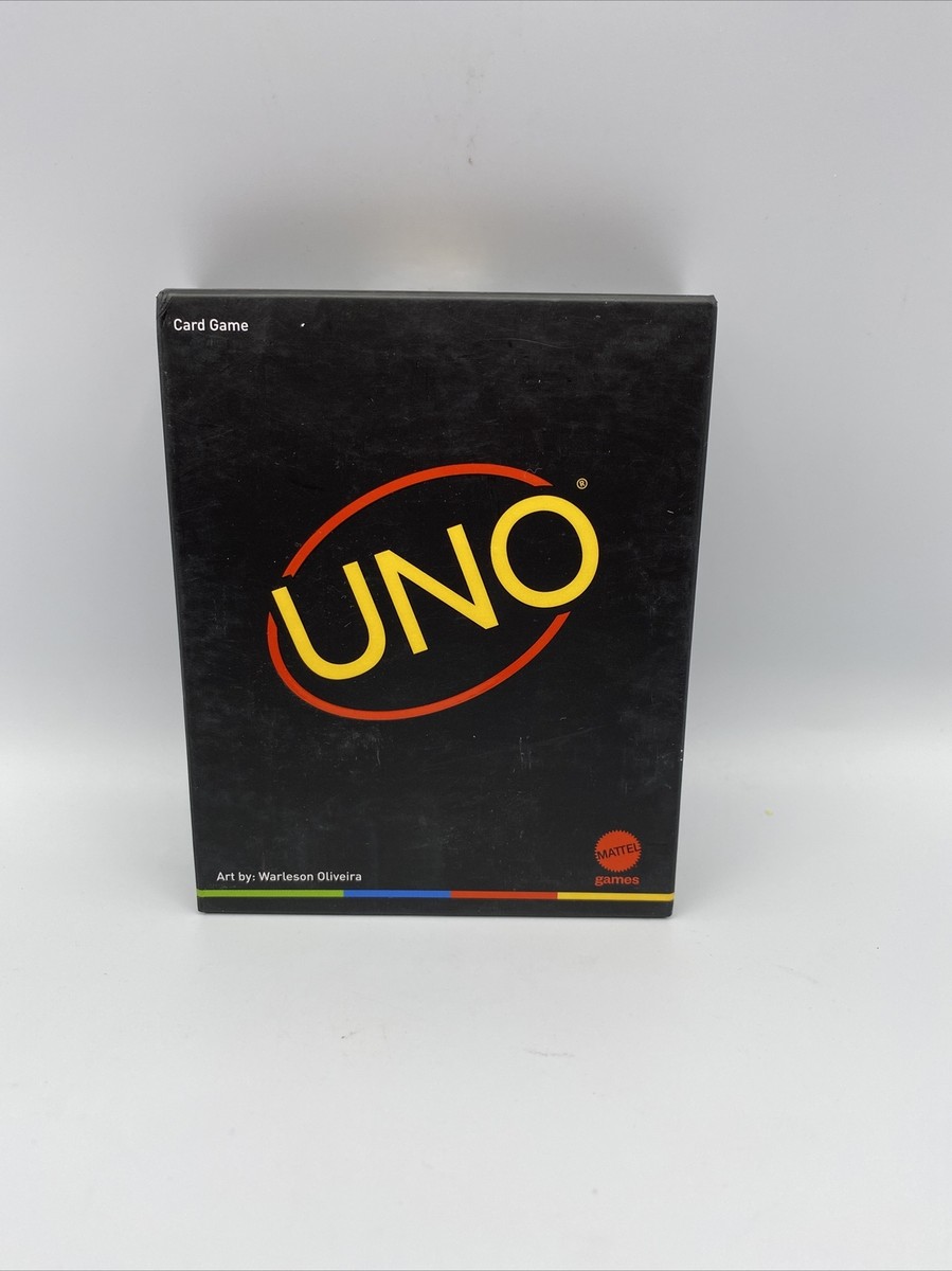  Mattel Games UNO Minimalista Card Game Featuring