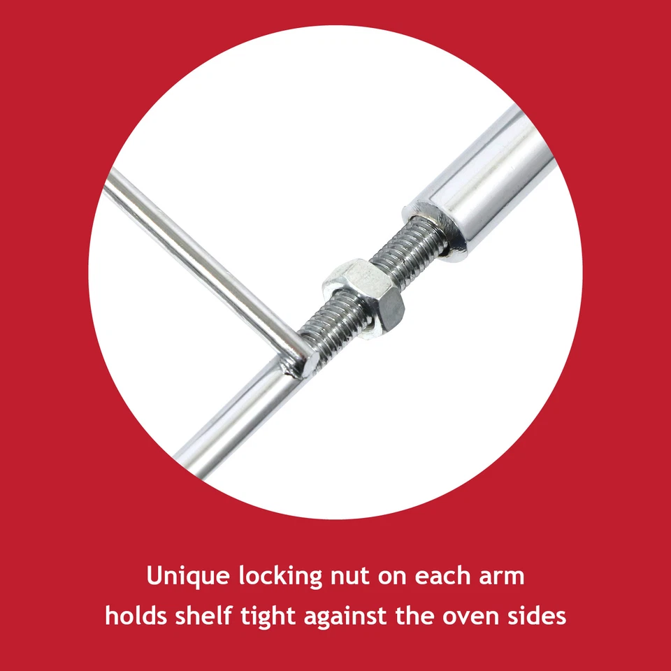 Adjustable Extendable Oven Shelf for Dometic Caravan Motorhome Cooker Locking - Image 2 of 4