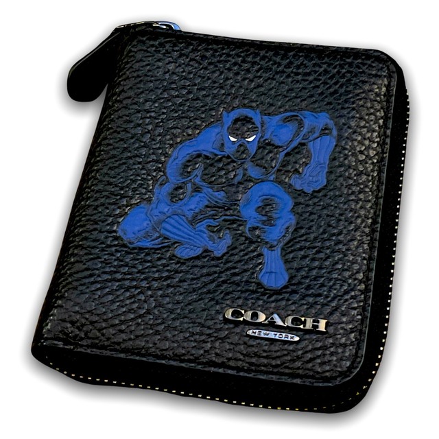 Wristlet Coach X Marvel Wallet Coach X Marvel Leather Wristlet W