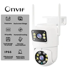 WIFI Two-way Voice Intercom Surveillance Camera 1080P 4MP Infrared Night Vision