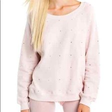Wildfox All Over Glitz Sommer Sweatshirt Rhinestones Small NWT  HTF 