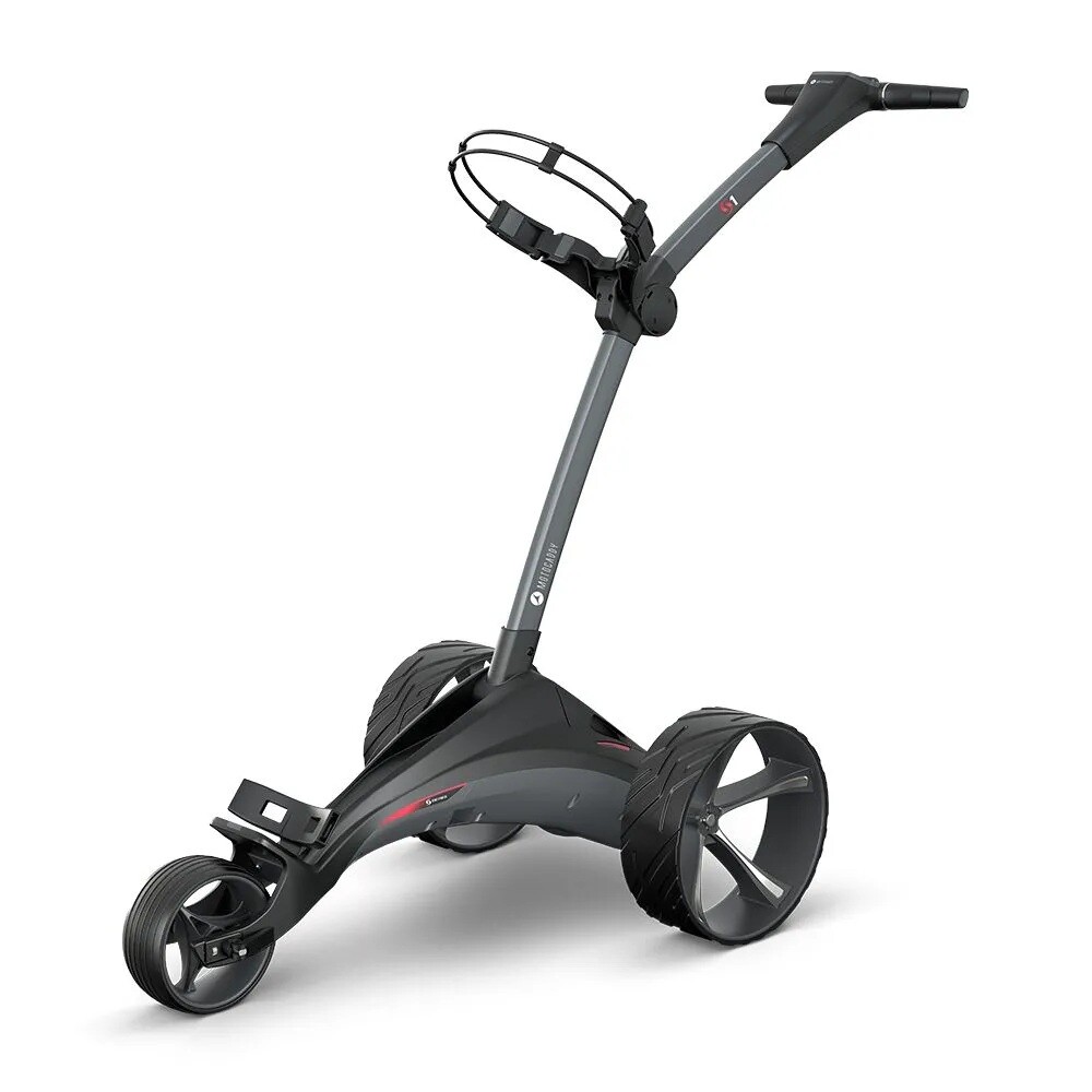 Motocaddy S1 28V Electric Golf Trolley with Lithium Battery & Charger