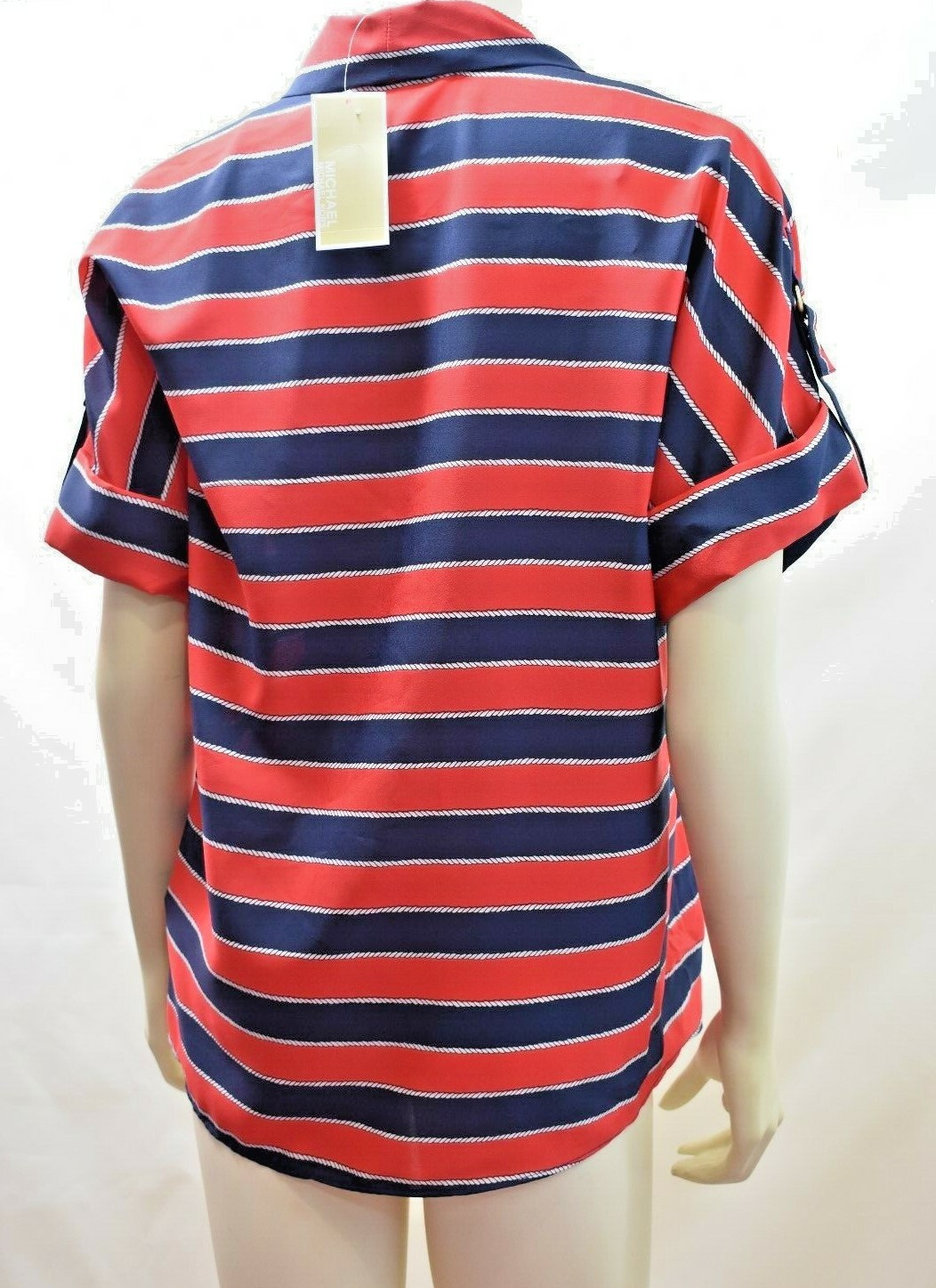 MICHAEL KORS V NECK TOP MD NEW WITH TAG thumbnail 8