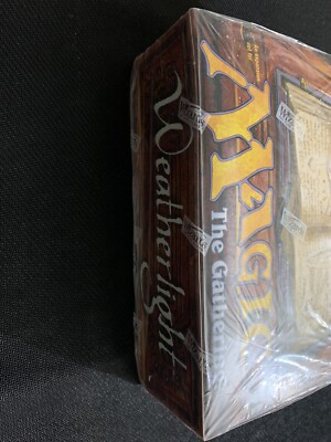 weatherlight booster box Amazon.com: CCG TCG Magic The Gathering - Booster Box Display Case - fits  Standard Sized Expansion boxes8in x 5in x 2.75