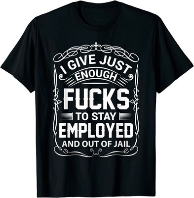 NEW LIMITED Funny Sarcastic Shirt - Just Enough Fuchs F T-Shirt
