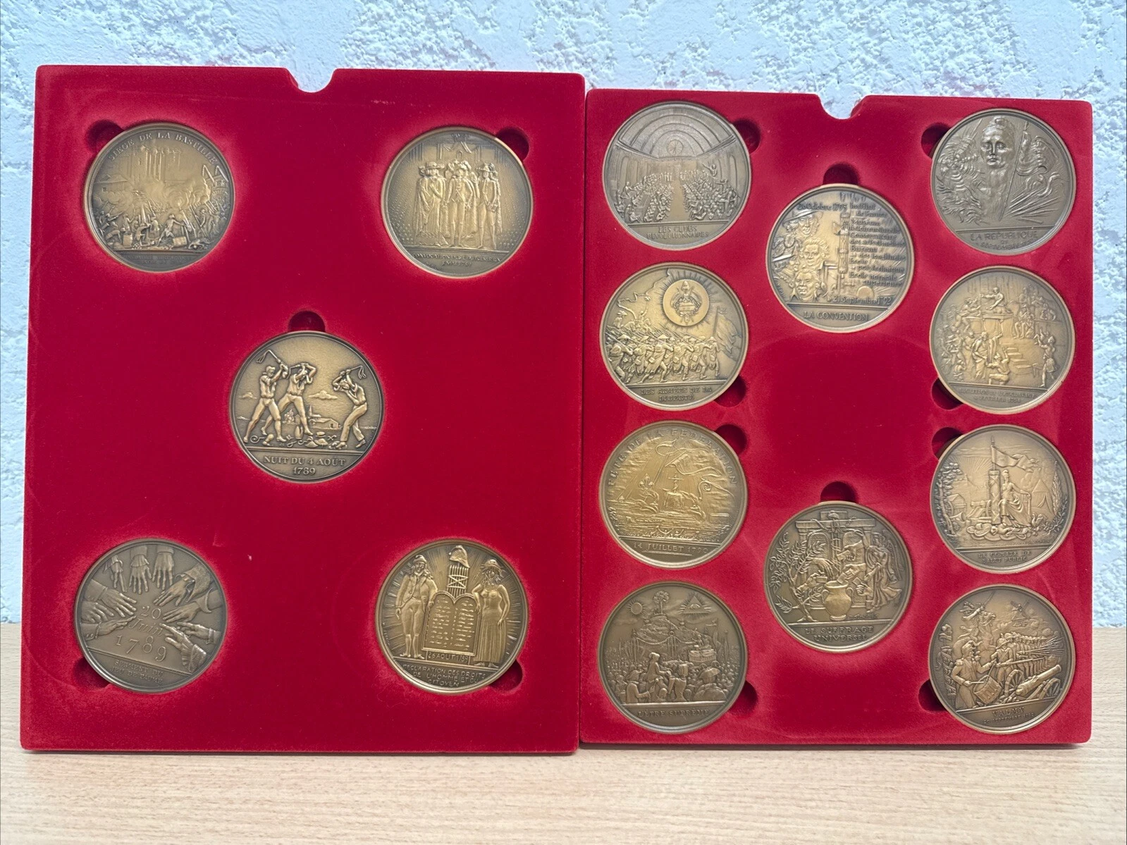 Coffret Médaille Bicentenaire De La Révolution Française Monnaie De Paris