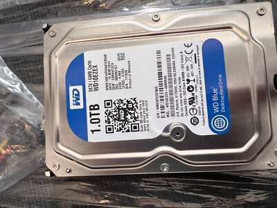 0-HOURS Western Digital WD10EZEX 1TB 7.2K RPM 6Gb/s 3.5'' SATA HDD Hard Drive