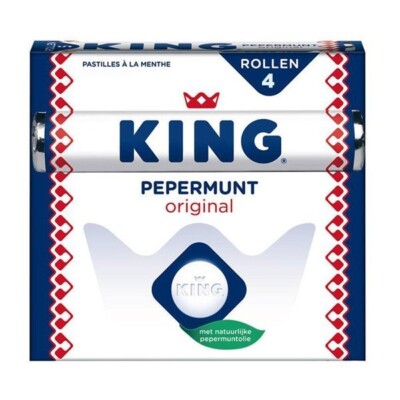 King Pfefferminze Rollen (24 x 4-Pack x 44 g)