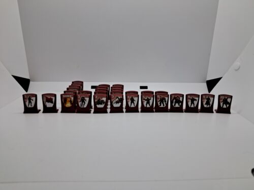 2011 Spin Master Stratego Replacement Game Pieces - Complete RED Army Tokens - Picture 2 of 4