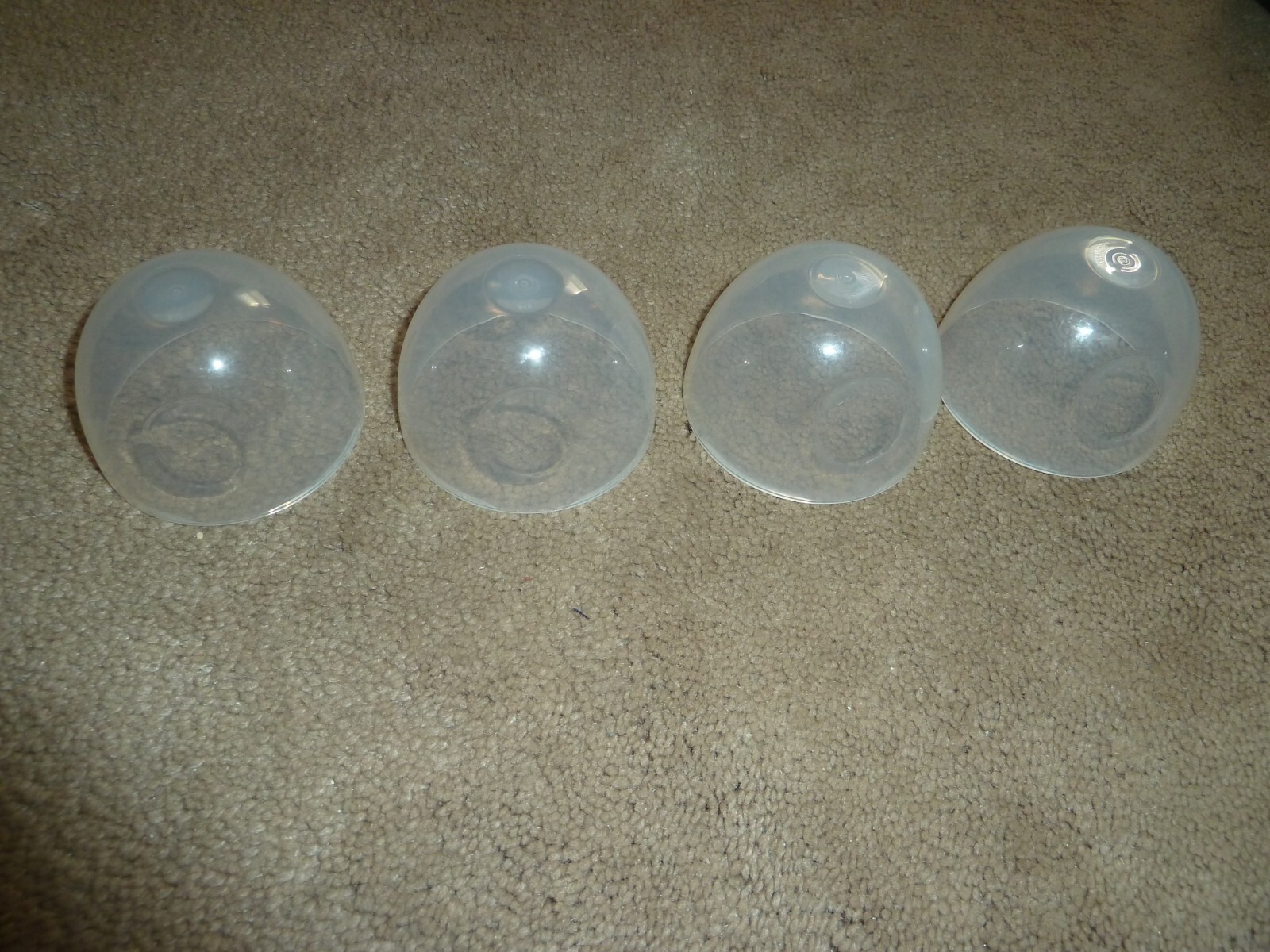 Philips Avent baby bottle dome domed clear lids caps covers 
