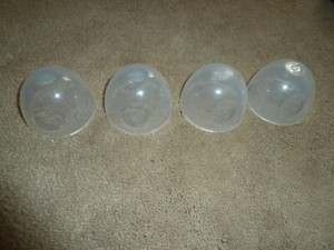 Philips Avent baby bottle dome domed clear lids caps covers 4 oz 9 oz