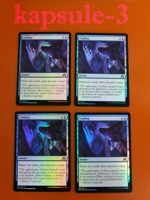 4x Catalog | FOIL | Shadows over Innistrad | MTG Magic Cards