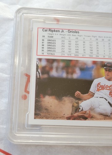 1991 Upper Deck Cal Ripken Jr #347 Gem MT 10 - Picture 3 of 7