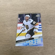 *2020-21 Upper Deck Extended Series Young Guns #713 Jake Bischoff Golden Knights