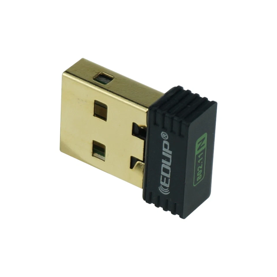 Nano Wireless N USB Adapter Windows Linux PC 2.4GHz WLAN Network Dongle MTK7601 - Image 4 of 4