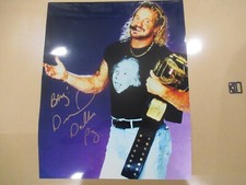 1 wcw 16x20 signed diamond dallas page photo