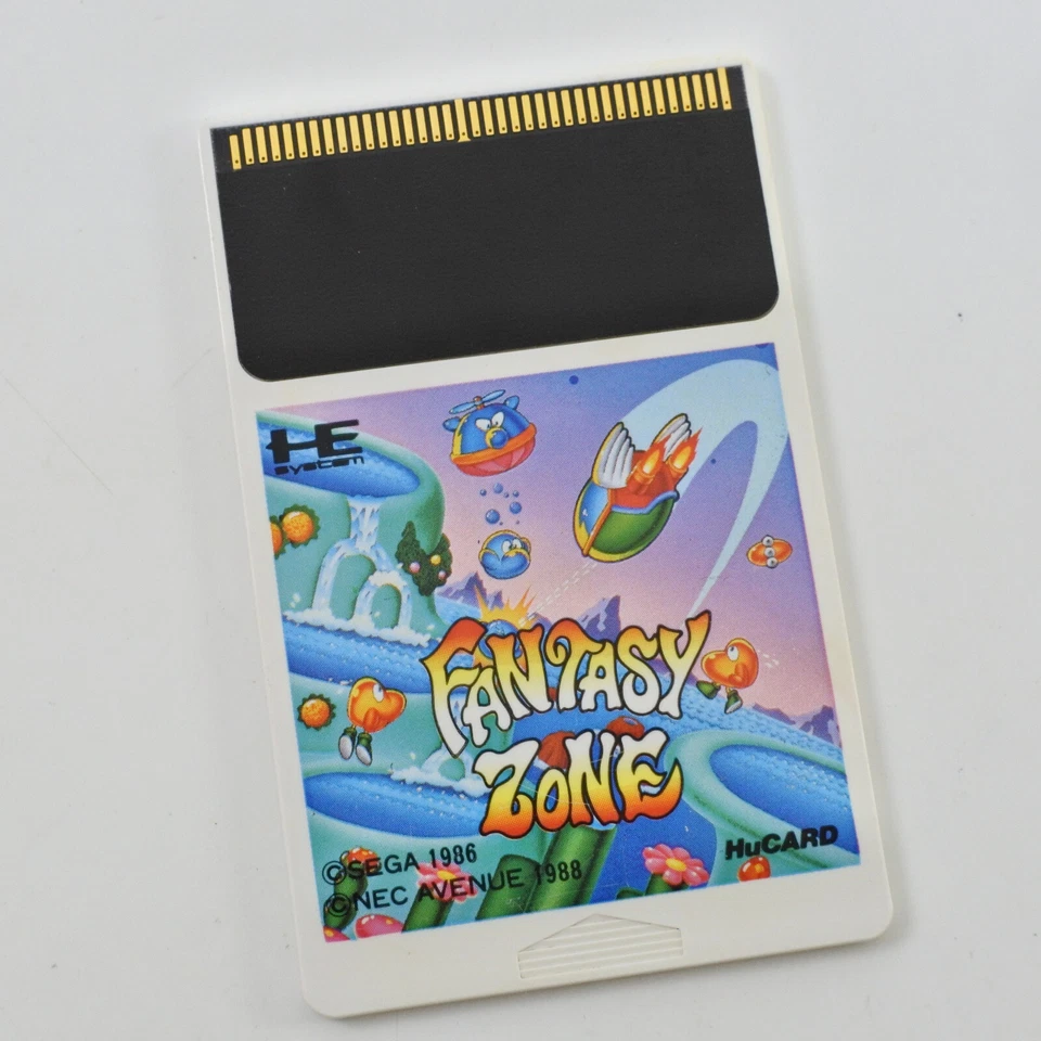 PC Engine Hu FANTASY ZONE Card Only pe - Image 2 of 2