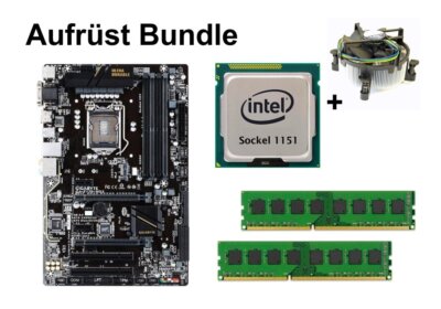 Aufrüst Bundle - Gigabyte Z170-HD3 + Intel Core i7-6700K + 32GB