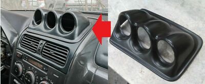 For Lexus IS Gauge Pod Dashboard Visor Dash Panel Podium Abs 1998-2005 60mm