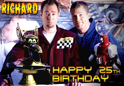 MST3K Mystery Science Theater 3000 3K personalised ART greeting ...