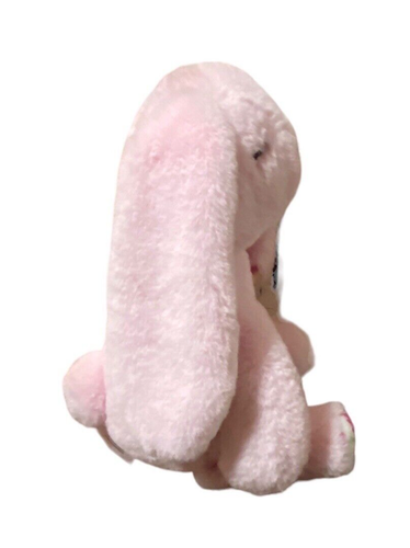 The Farmhouse Rachel Ashwell Plush Bunny Rabbit Sleeping Pink Stuffed Animal 17" - Picture 4 of 11