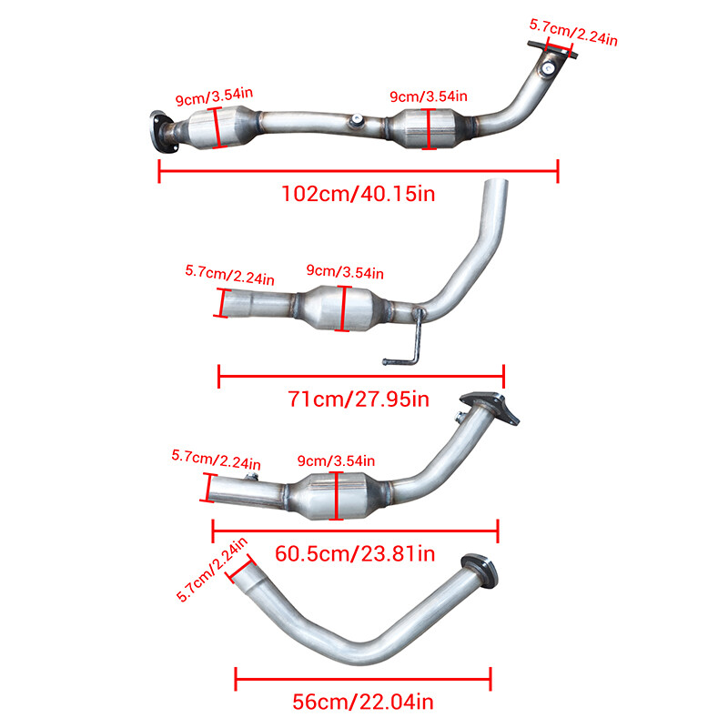 EPA-Compliant Catalytic Converter Set For Toyota Tundra 4.6L/5.7L 2010-2017 (L+R)