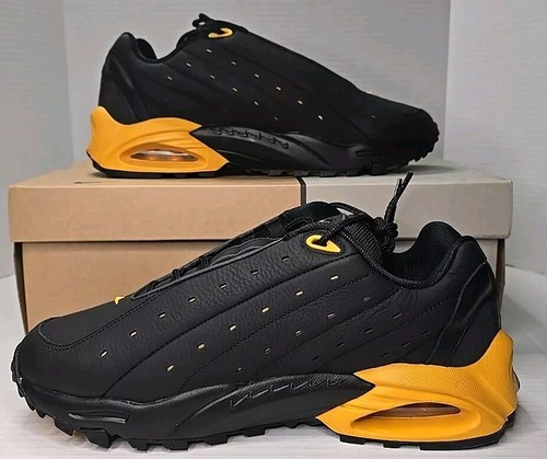 Size 11 Nike Hot Step Air Terra Drake Nocta Black Yellow DH4692 002 Mens - Picture 2 of 10