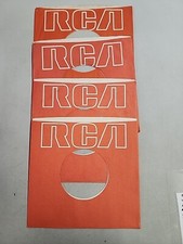 45 RPM 7" RECORD SLEEVES CO. SLEEVE 4 PACK SEE PHOTOS - RCA  SLV199 