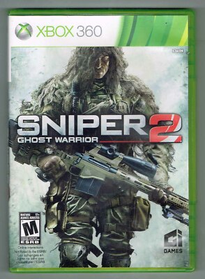 Sniper: Ghost Warrior 2 (Microsoft Xbox 360, 2013) ~ Used Complete ~
