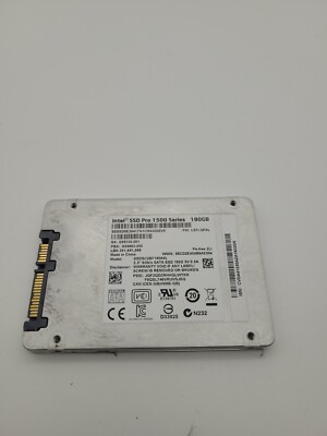Intel Pro 1500 Series SATA III 180GB Internal SSD 00FC105 1620619  SSD0E38417