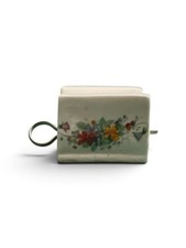 Old Vintage Floral Porcelain Bathroom TOOTHPA...