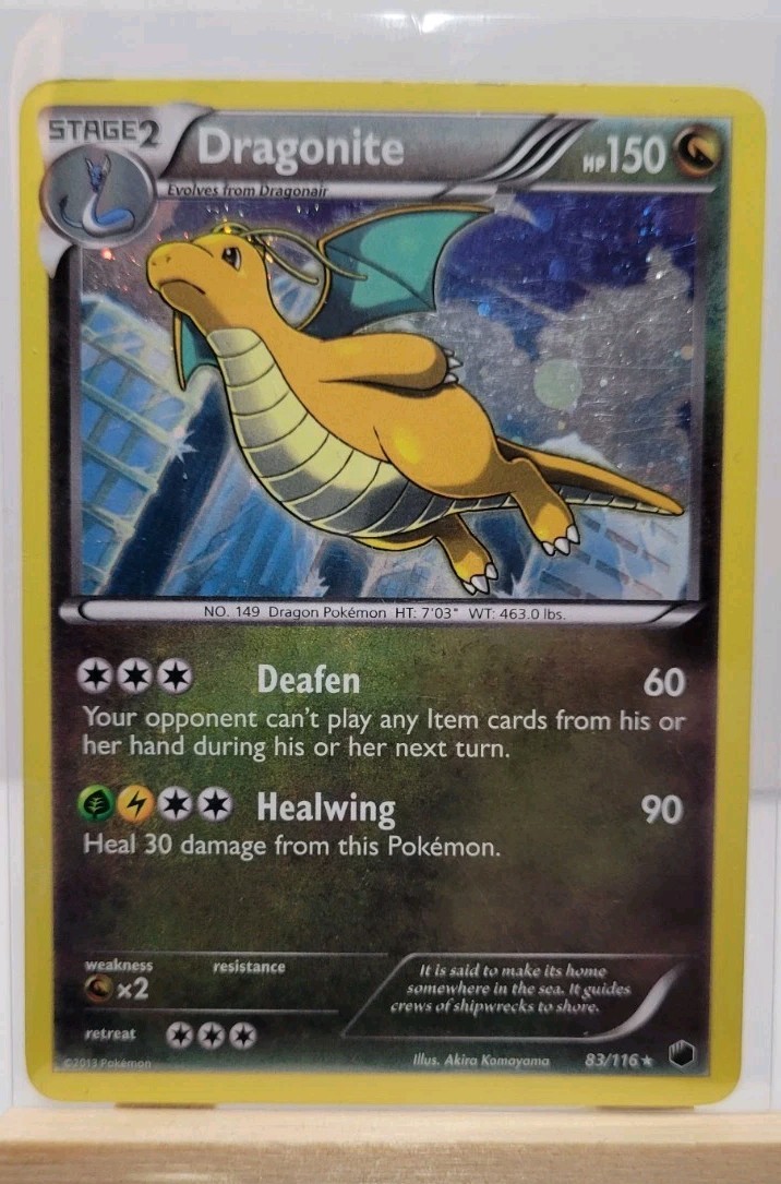 Pokemon - TCG Dragonite Plasma Freeze 83/116 Holo Cosmos Holo Rare (2013)