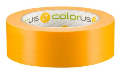 Profi Goldband Abklebeband Kreppband Malerband Soft Tape Fineline 50m Plus UV120
