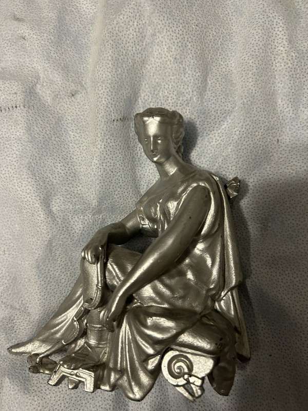 Spelter Clock Topper