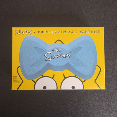  NYX The Simpsons Makeup Sponge Maggie Blue Bow New In Box 