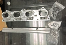 Billet B Series Intake Manifold Adapter Flange B16 B18 8 Injector 4 Injector DIY