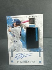 2025 Impeccable Elegance PJ Morlando patch auto /99 Miami