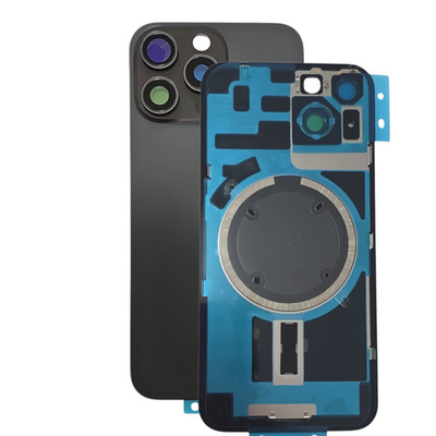 Für Apple iPhone 16 pro Max Backcover Akkudeckel vormontiert mit Magnet OEM Top