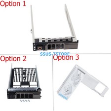 3.5" 2.5" SAS HDD Tray Caddy Adapter For Dell PowerEdge T630 T430 R430 w/Screws