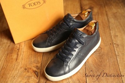 Tod's Tods Brown Leather Shoes Trainers Sneakers Men's UK 7 US 8 EU 41